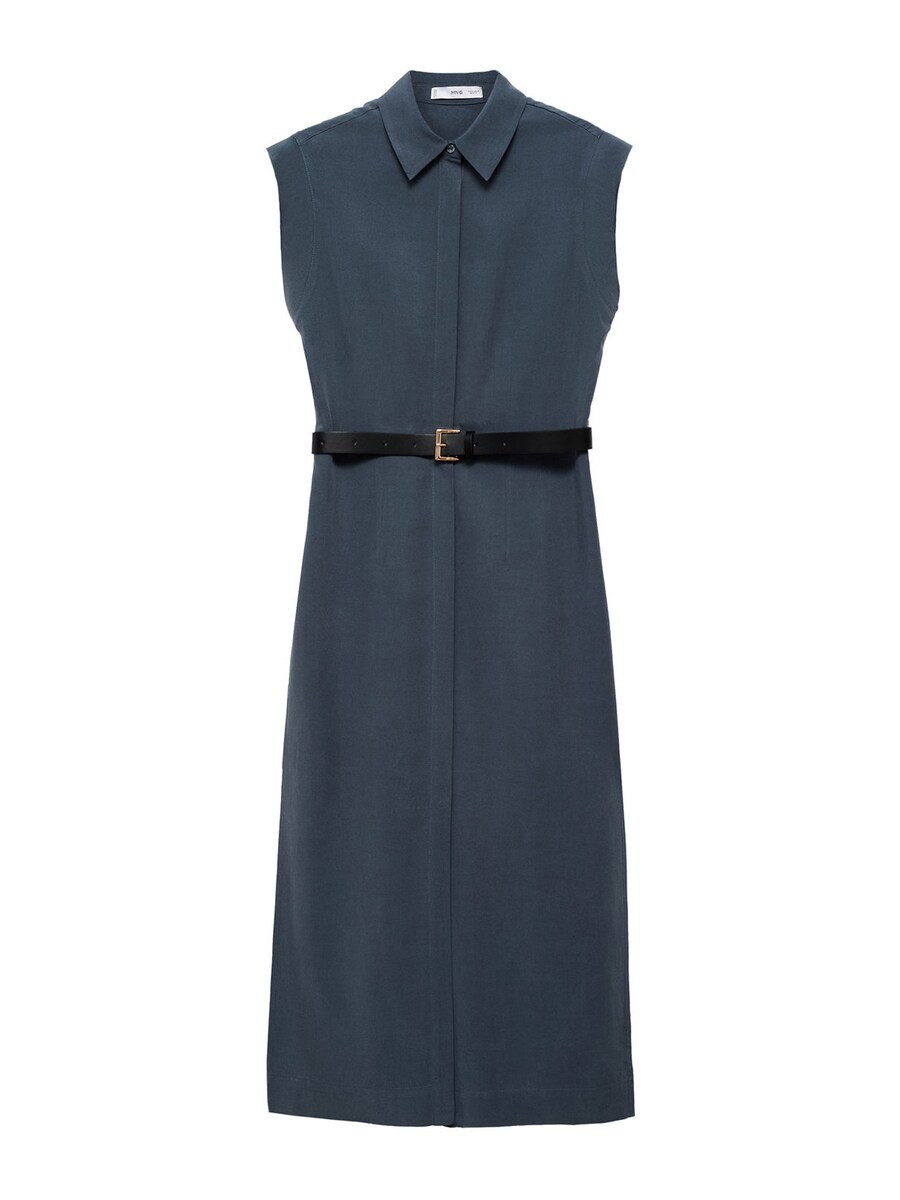 

Платье-рубашка MANGO Cami, цвет Basalt grey