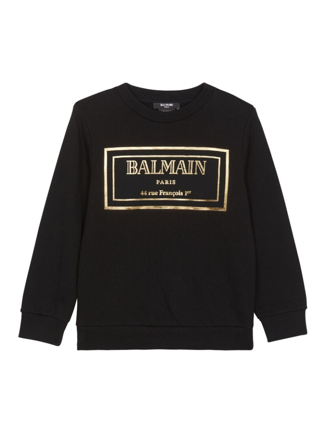 

Balmain Kids толстовка с логотипом, черный