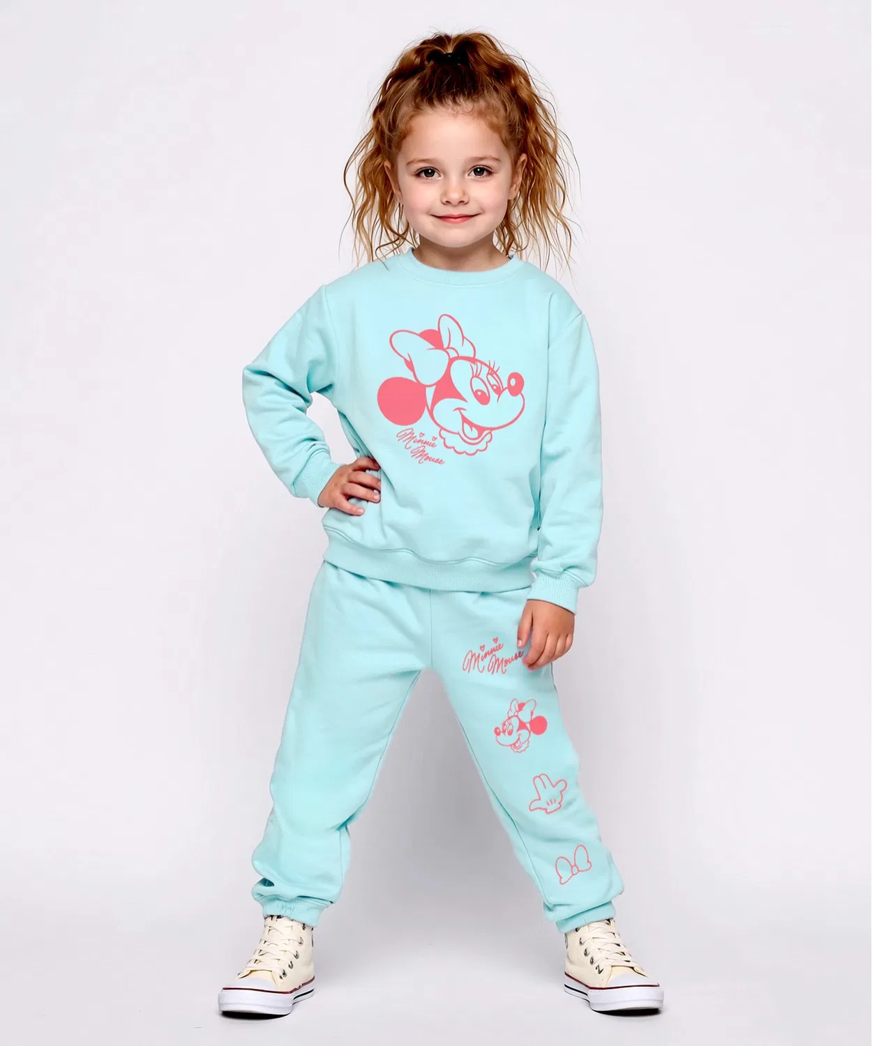 Детский костюм с принтом Disney BABYDOLL, светлоголубой