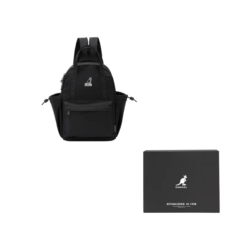 

KANGOL Женский рюкзак среднего размера разноцветный, Black