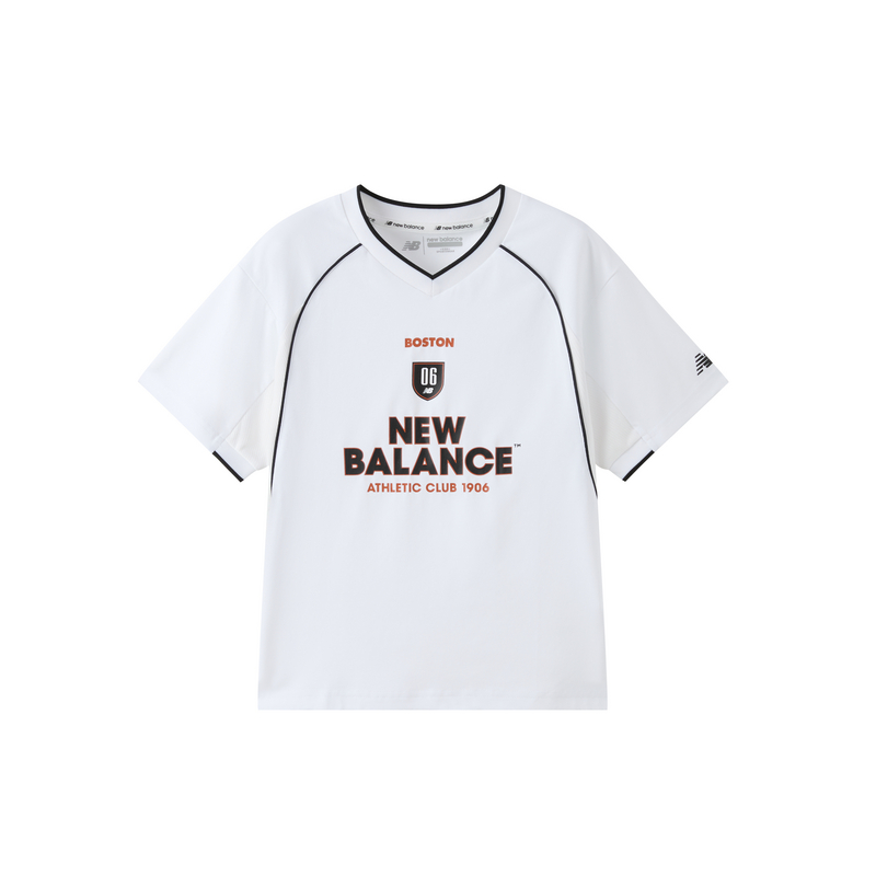 

New Balance Футболка белая для детей 3-7 лет, Белый, New Balance Футболка белая для детей 3-7 лет