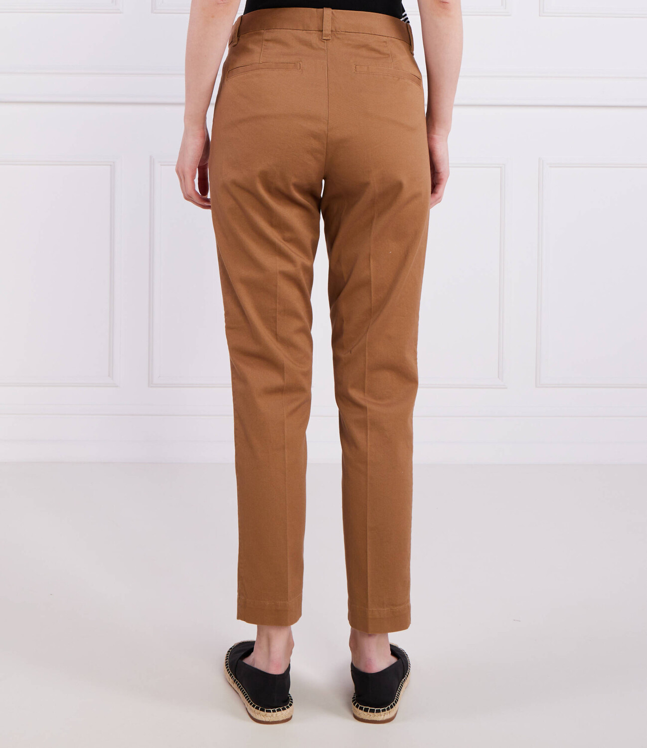Брюки POLO RALPH LAUREN Slim Fit, коричневый — фото 4