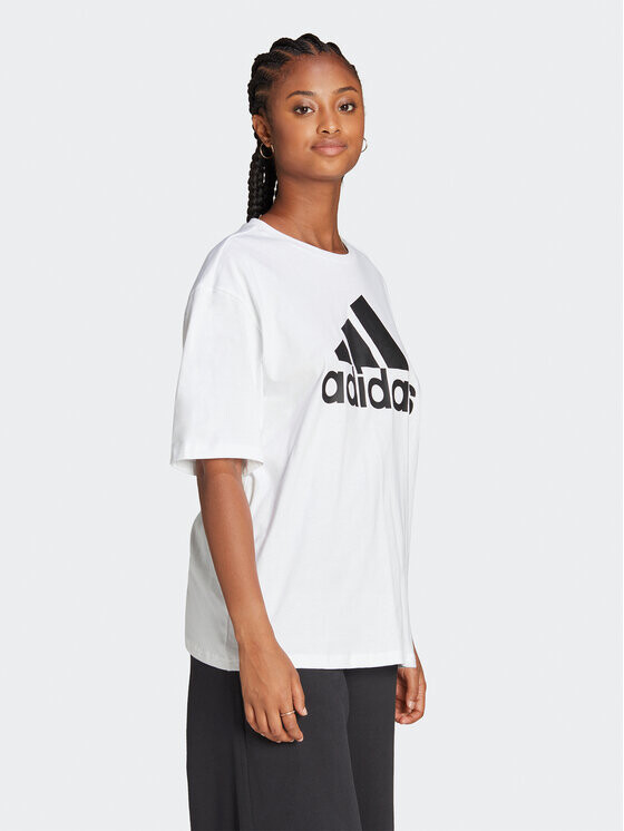 

Свободная футболка Adidas, белый