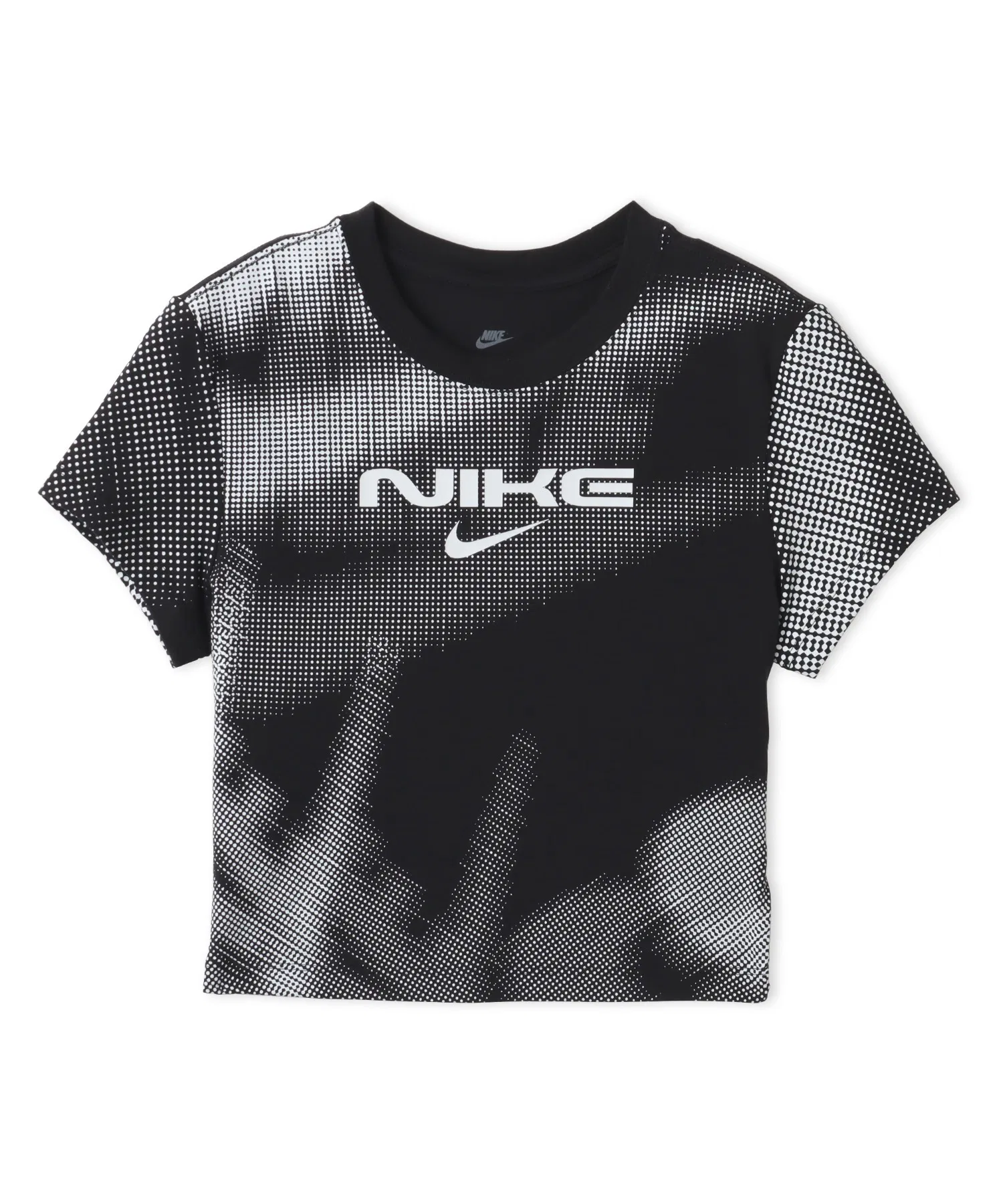 Женская футболка NIKE NSW CHLL KNT CROP OC9 чёрная