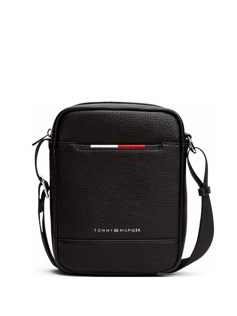 

Сумка-мессенджер на молнии Tommy Hilfiger, черный