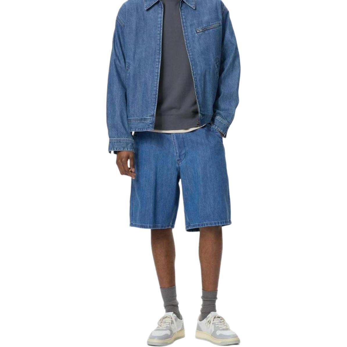 UNIQLO Джинсовые шорты унисекс синие