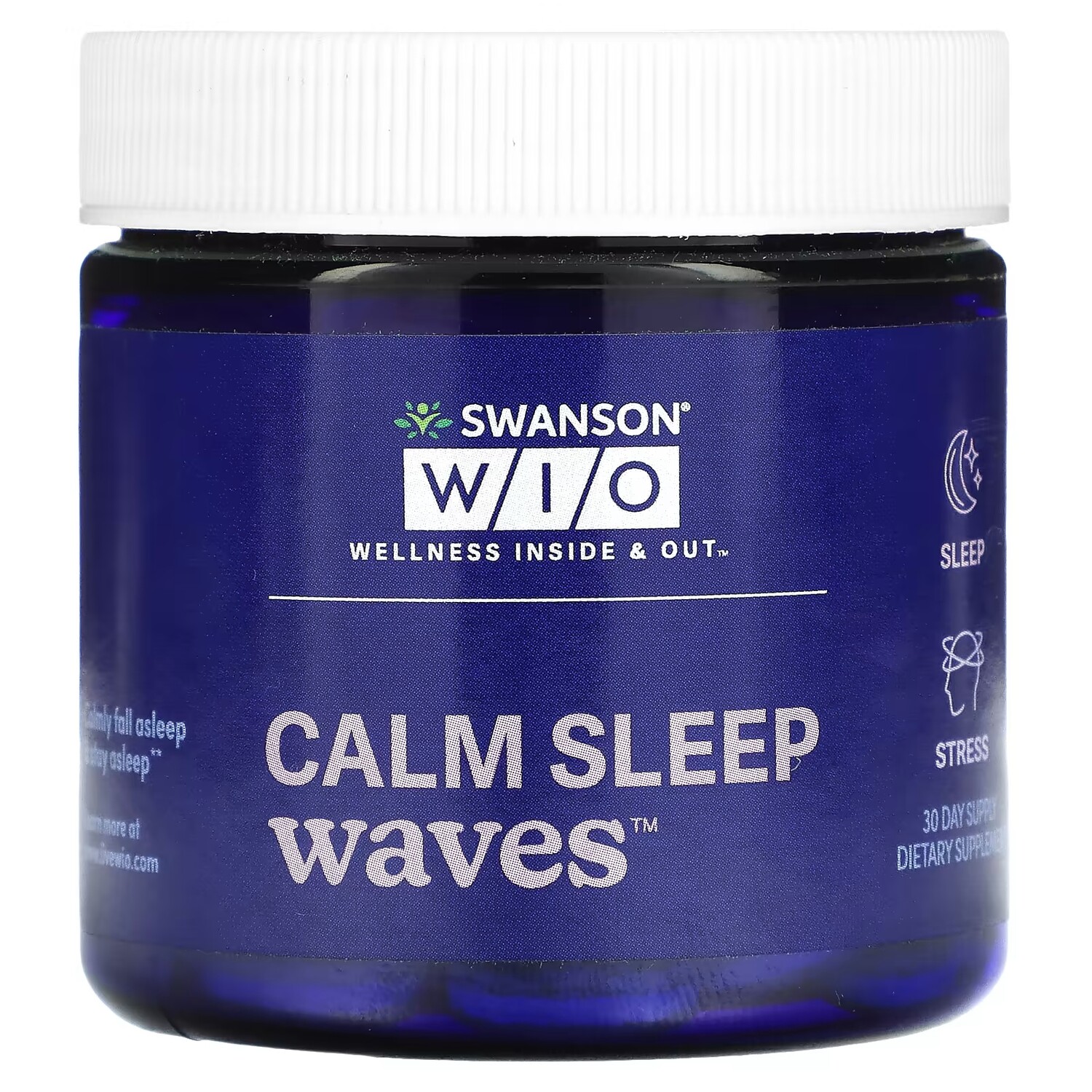 

Добавка Swanson WIO Calm Sleep Waves, 30 таблеток