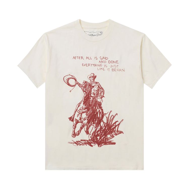 

Футболка One Of These Days After All Is Said T-Shirt 'Bone', белый