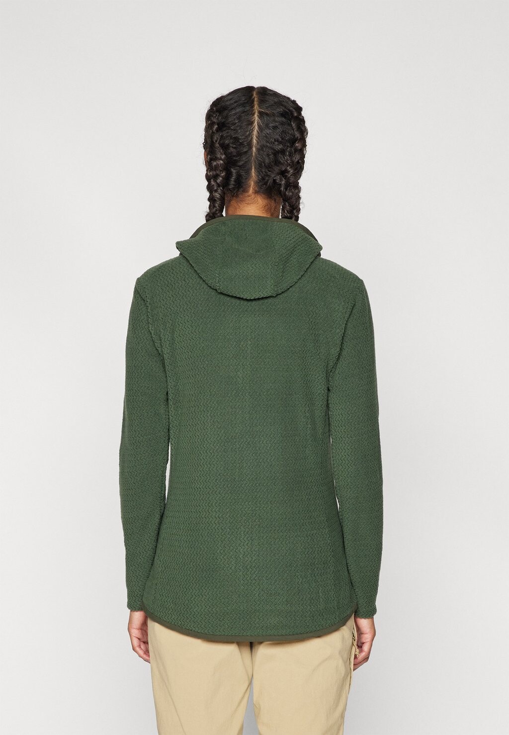 

Флисовая куртка AIR FULL ZIP HOODY Patagonia, зеленый