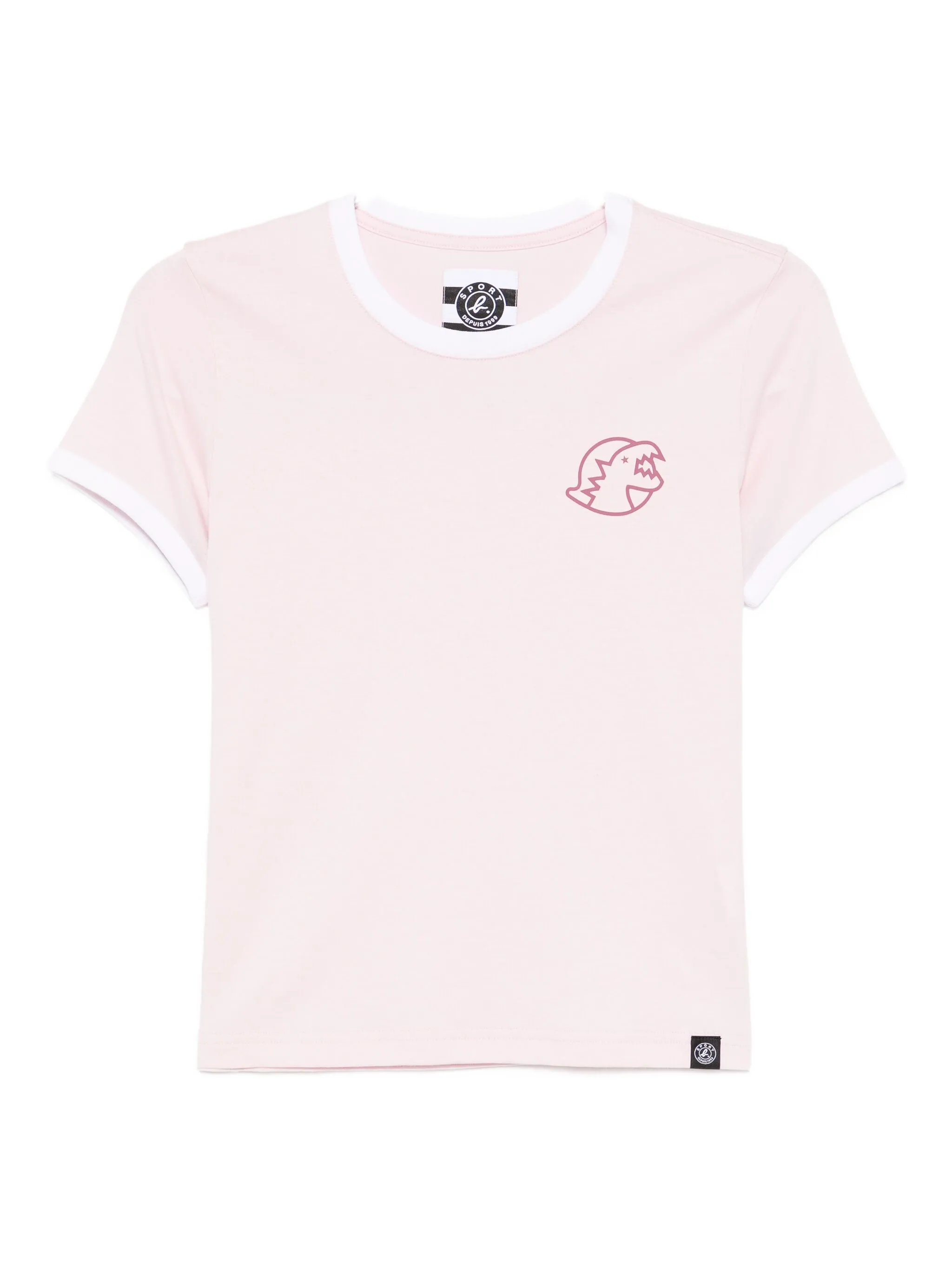 

Футболка Dino с графичным принтом Sport B. By Agnès B., розовый