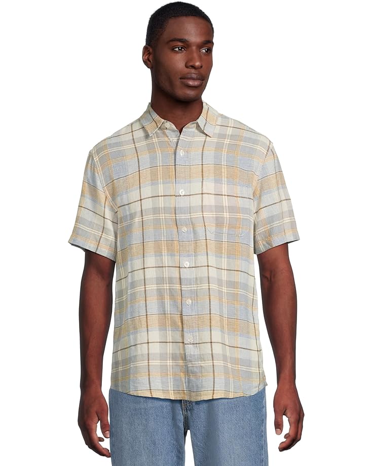 

Рубашка Pendleton Dawson Linen Shirt Short, цвет Grey Multi Plaid