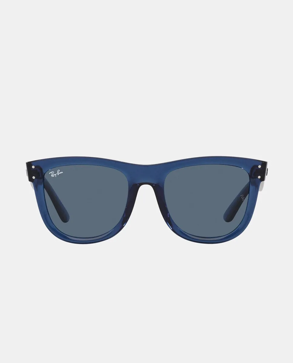 

Квадратные солнцезащитные очки унисекс, модель 0RBR0502S синего цвета Ray-Ban
