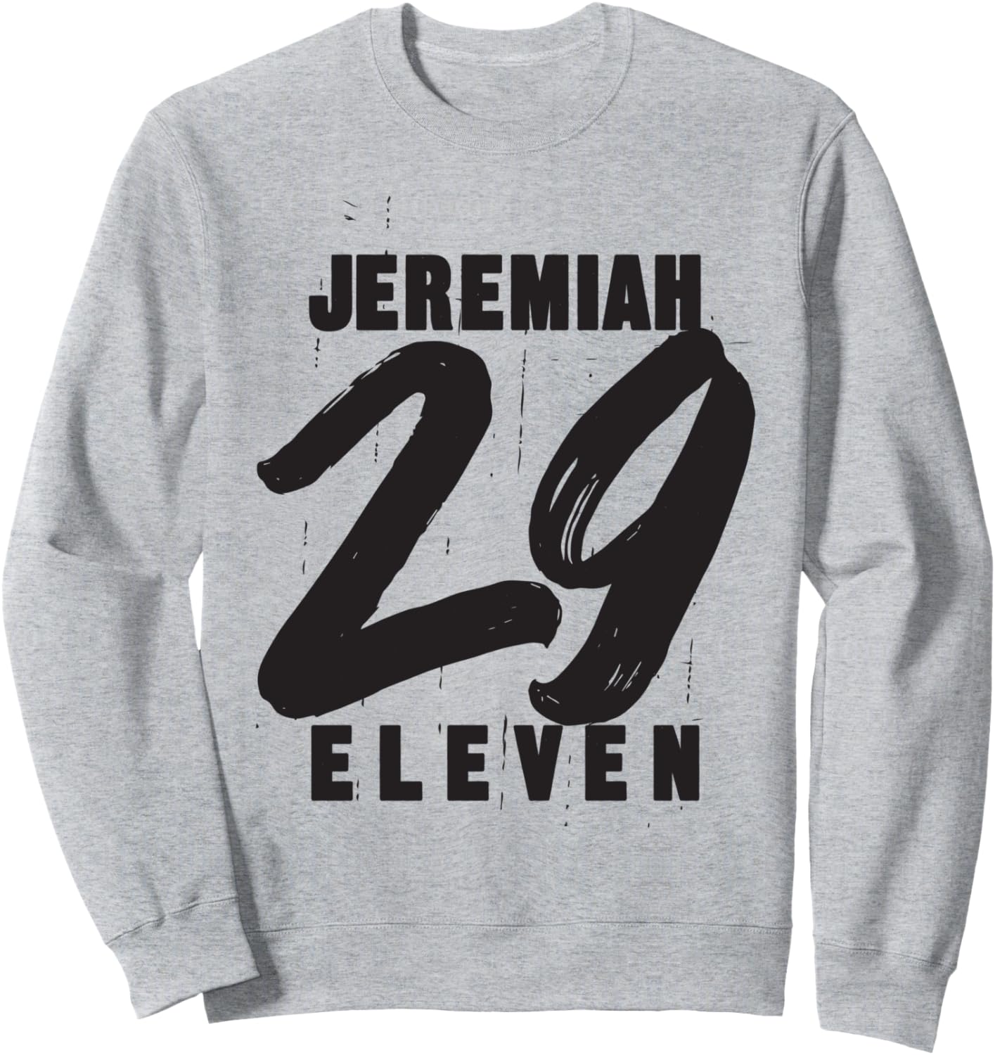 

Иеремия 29:11 - Христианская толстовка с библейским стихом, серая Avinu Apparel, Серый, Иеремия 29:11 - Христианская толстовка с библейским стихом, серая Avinu Apparel