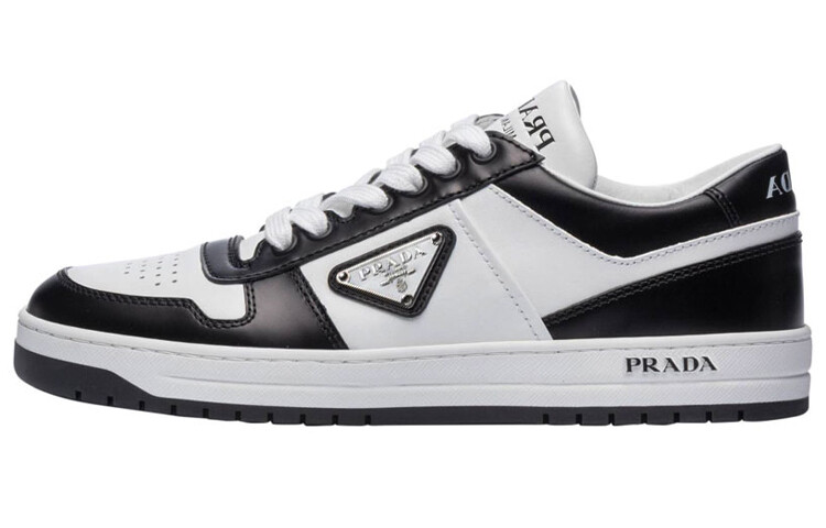 Кроссовки Prada Downtown Skateboarding, белый/черный
