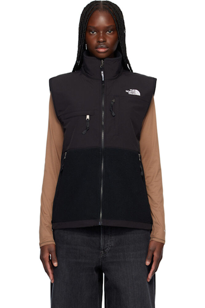 

Черный ретро жилет Denali The North Face