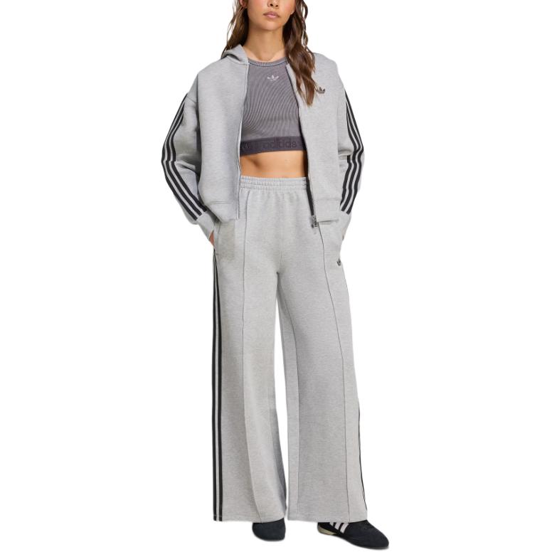 Adidas Originals Куртка Adicolor FW25 Spacer женская, Medium Heather Gray — фото 3