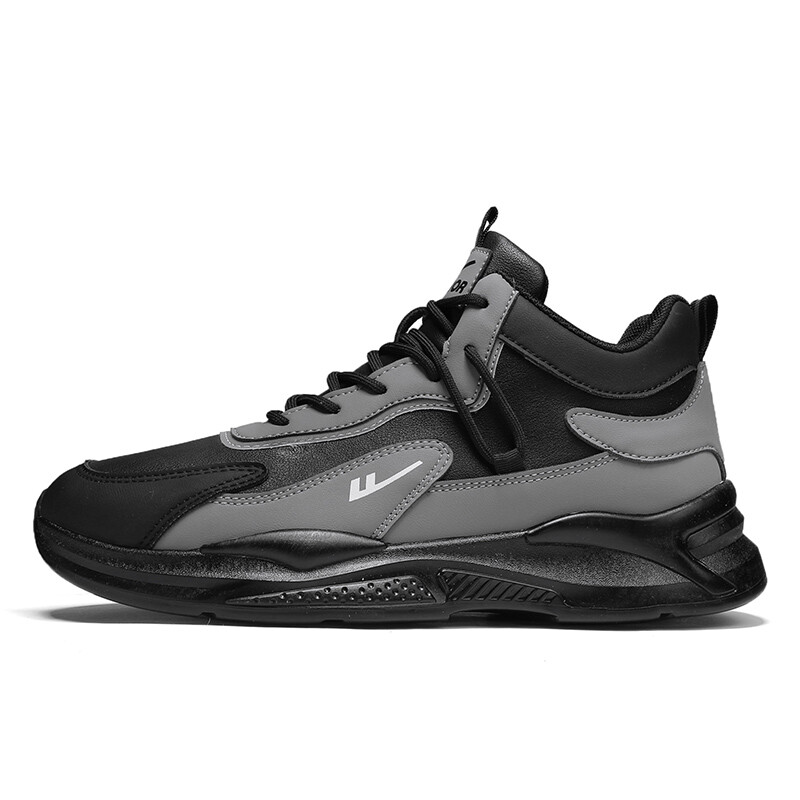 

Кроссовки WARRIOR Lifestyle Shoes Men High-top, черный/темно-серый