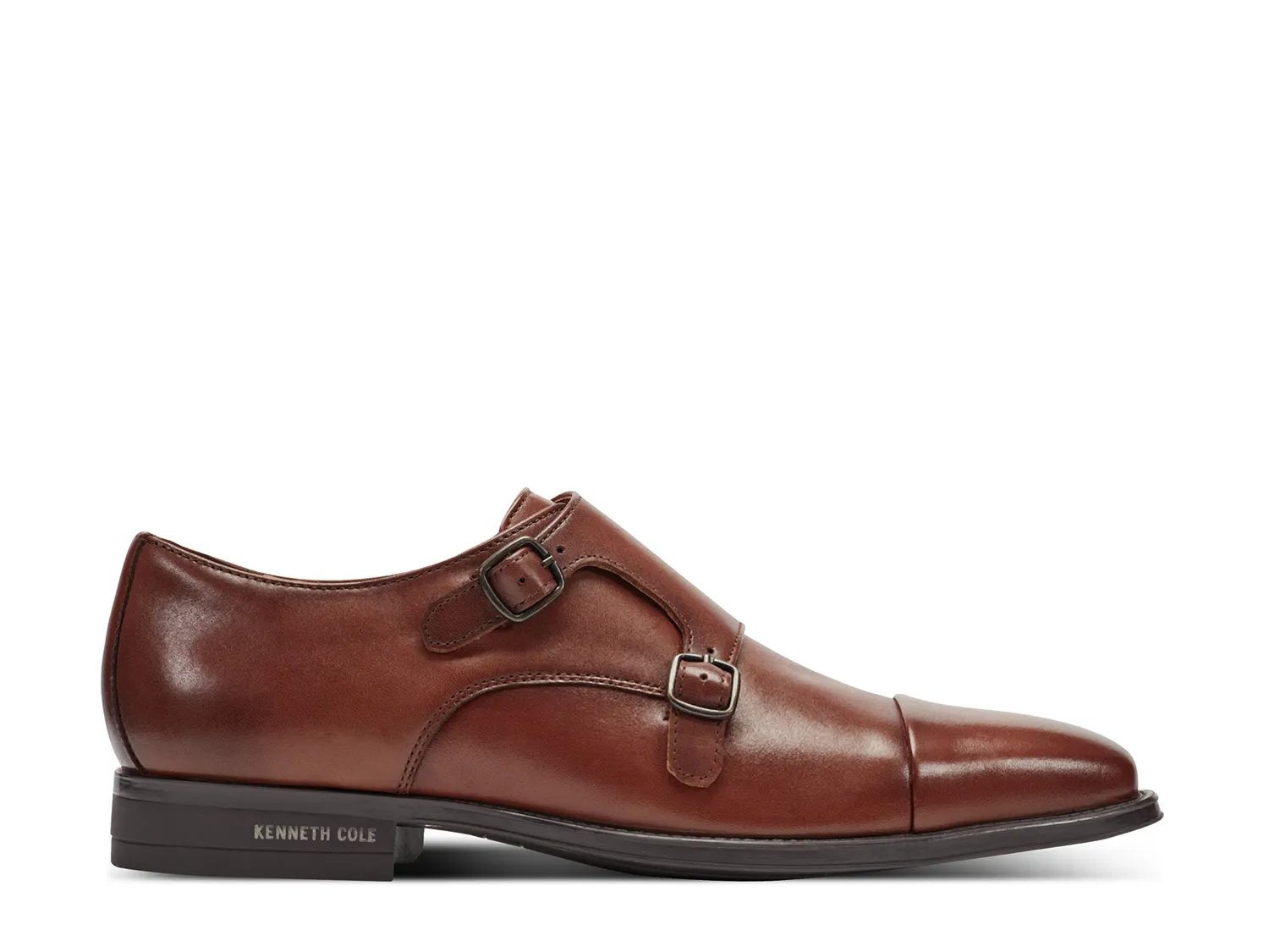 Слипоны Kenneth Cole New York Charles Monk Strap Slip-On, темно-коричневый — фото 3