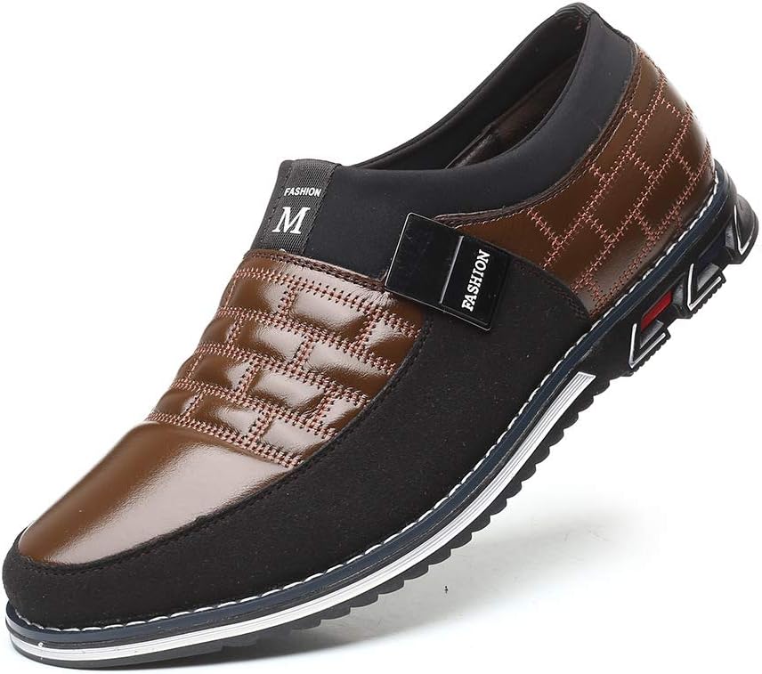 

Мужские повседневные туфли WAOLSU, мокасины, слипоны, лоферы, обувь большого размера, коричневый