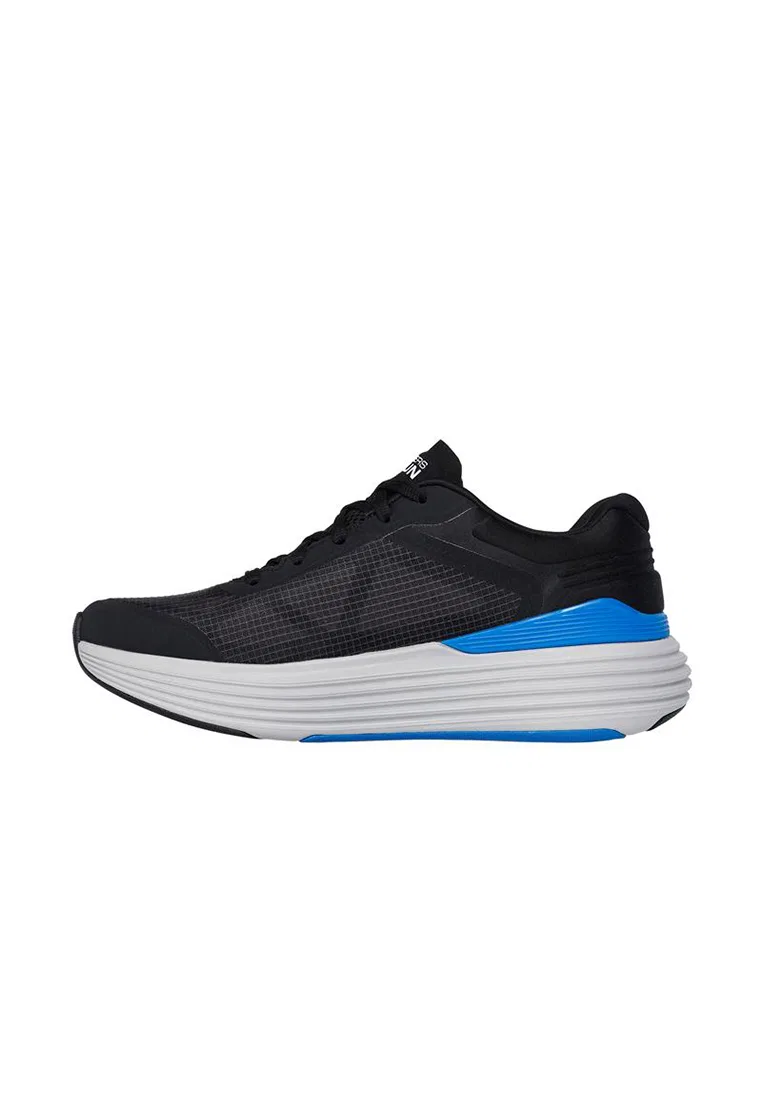Кроссовки с максимальной амортизацией, Suspension, MAX CUSHIONING Skechers, черный/синий — фото 2