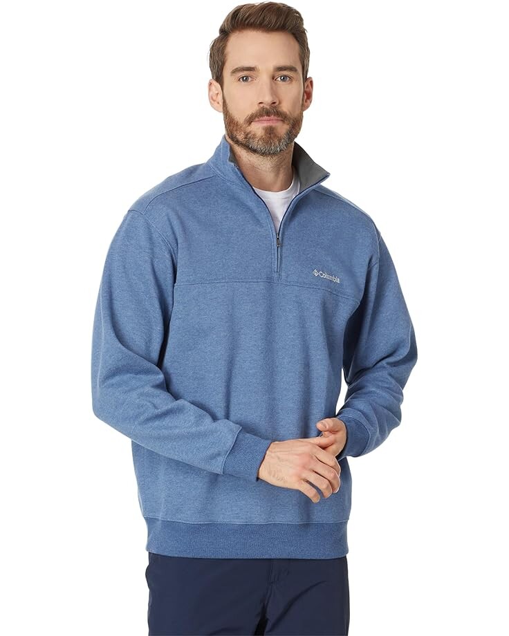 

Толстовка Columbia Hart Mountain II Half Zip, цвет Carbon Heather