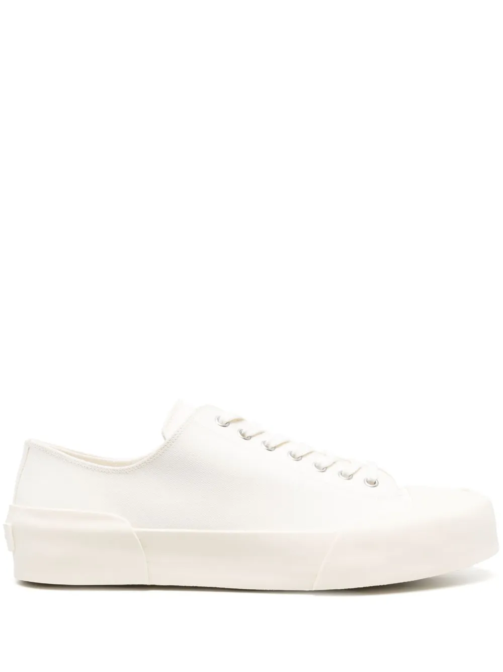

Кеды на шнуровке JIL SANDER, белый