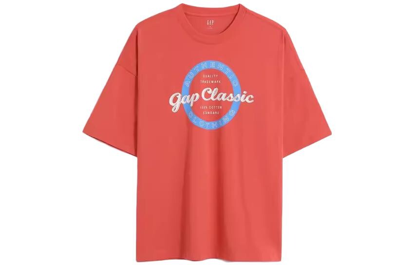 

Футболка SS23 унисекс Gap, фиолетовый