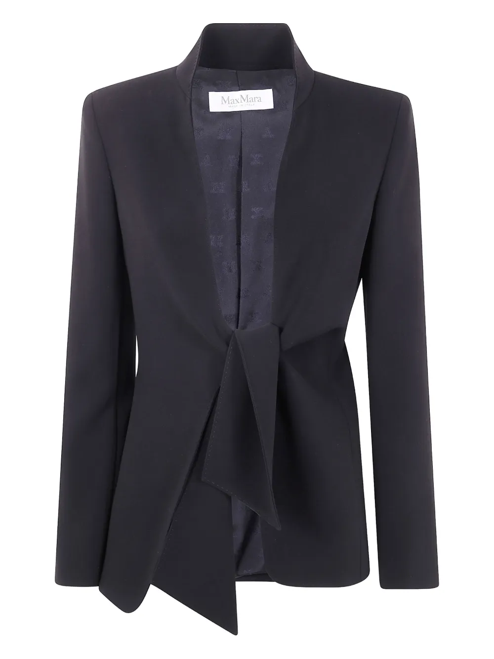 

Блейзер Ghiotto с завязками MAX MARA, черный
