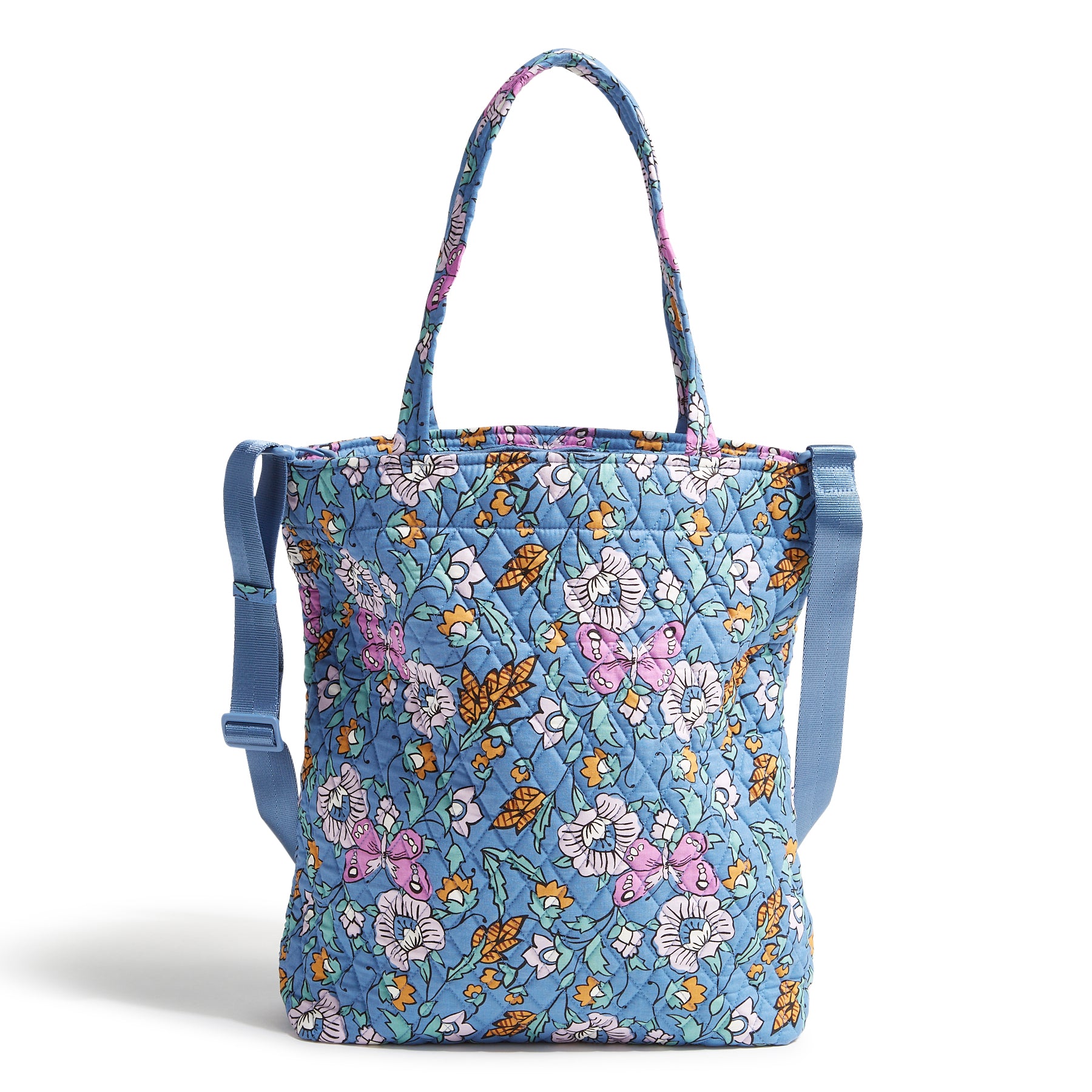 

Аутлет Хлопок Большая сумка North South Vera Bradley, цвет wild prairie