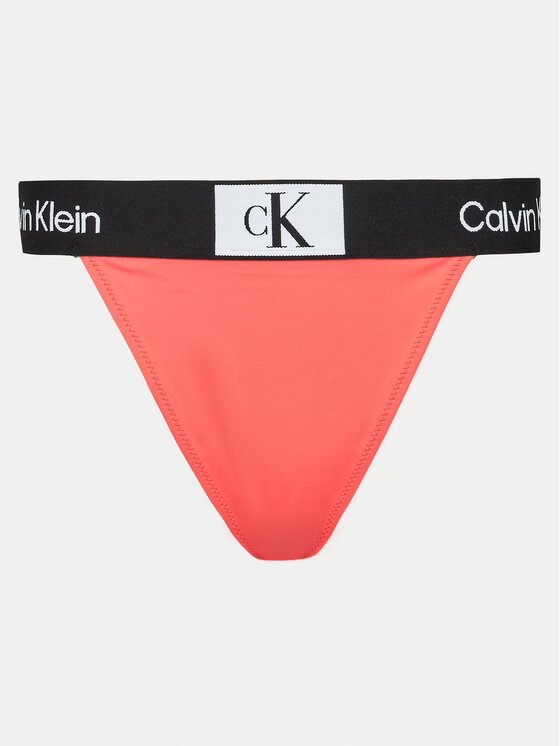 Нижняя часть бикини KW0KW02351 Calvin Klein Swimwear, красный — фото 4