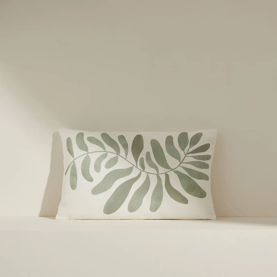 

Чехол на подушку Botanical Basics El Corte Inglés, зеленый