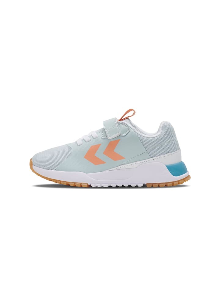 

Кроссовки Hummel Elastische Schnürsenkel Multisport Shoe Omni1 Jr Handball Kinder, цвет illusion blue