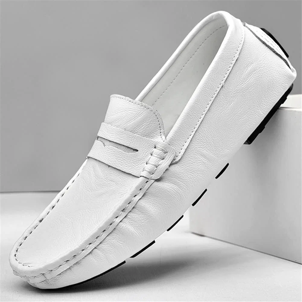 Мокасины мужские LEADER SHOW White — фото 4