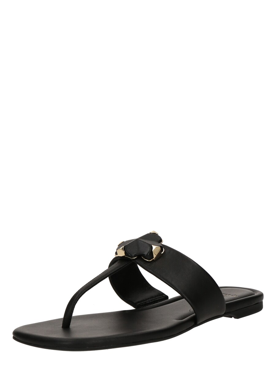Сандалии с Т-образной перемычкой Kate Spade Spade Flower Thong Sandals, Black