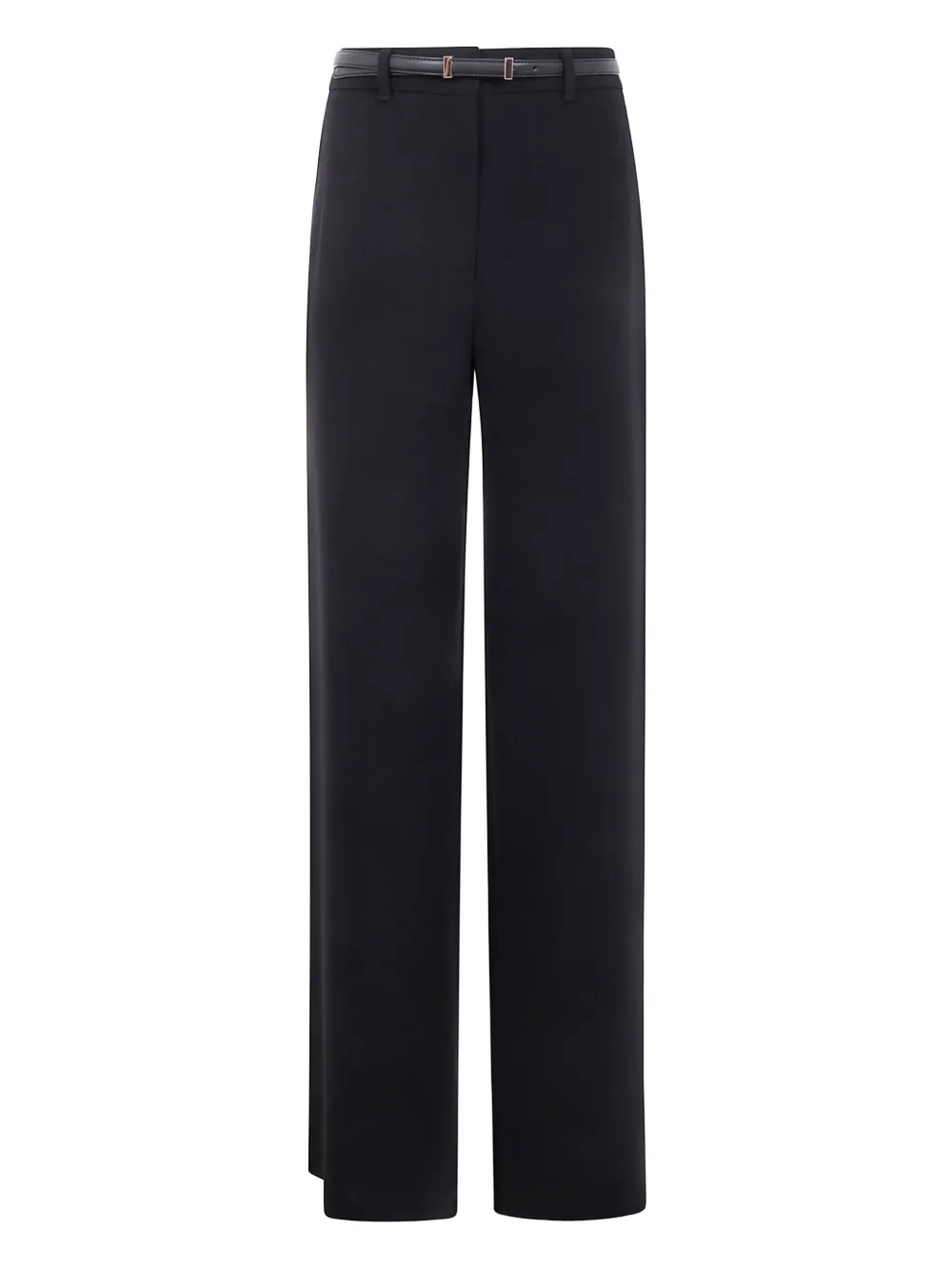 

Брюки с поясом MAX MARA, черный
