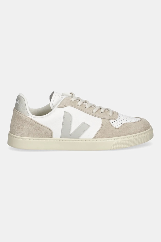 Маленькие детские кожаные кроссовки V-10 Laces Veja, бежевый — фото 2