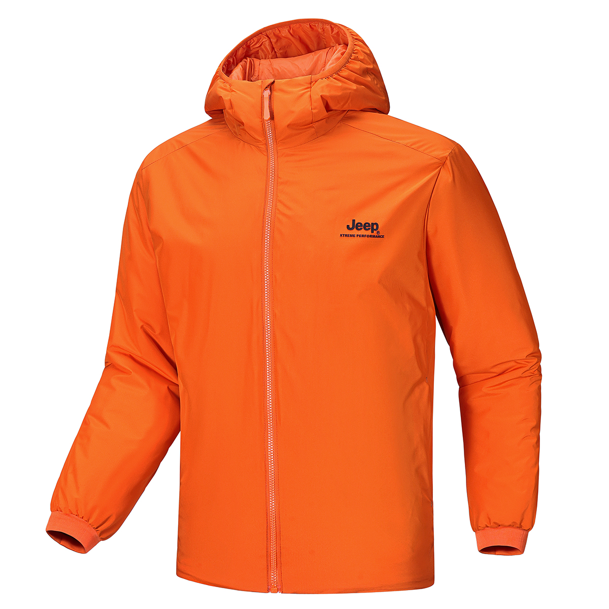 

Пуховик Unisex Hooded Thickened Puffer Jacket Jeep, оранжевый