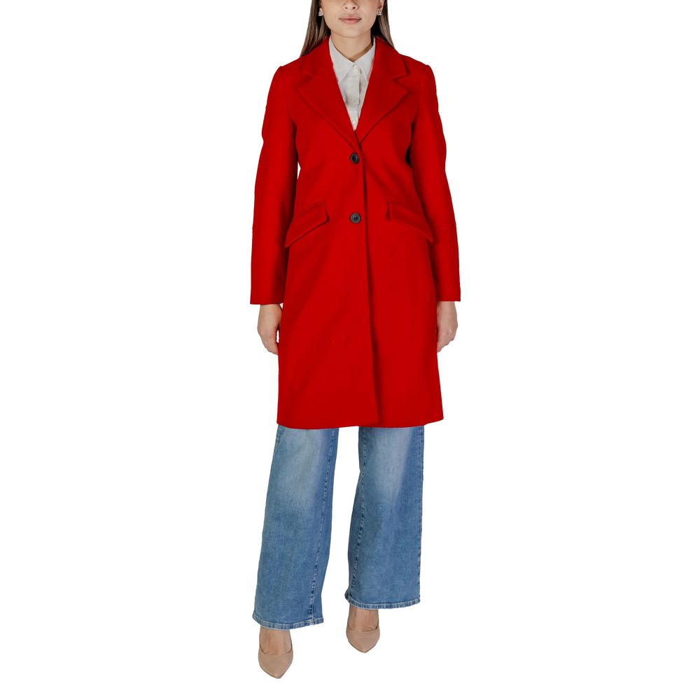 

Красная куртка из полиэстера Vero Moda