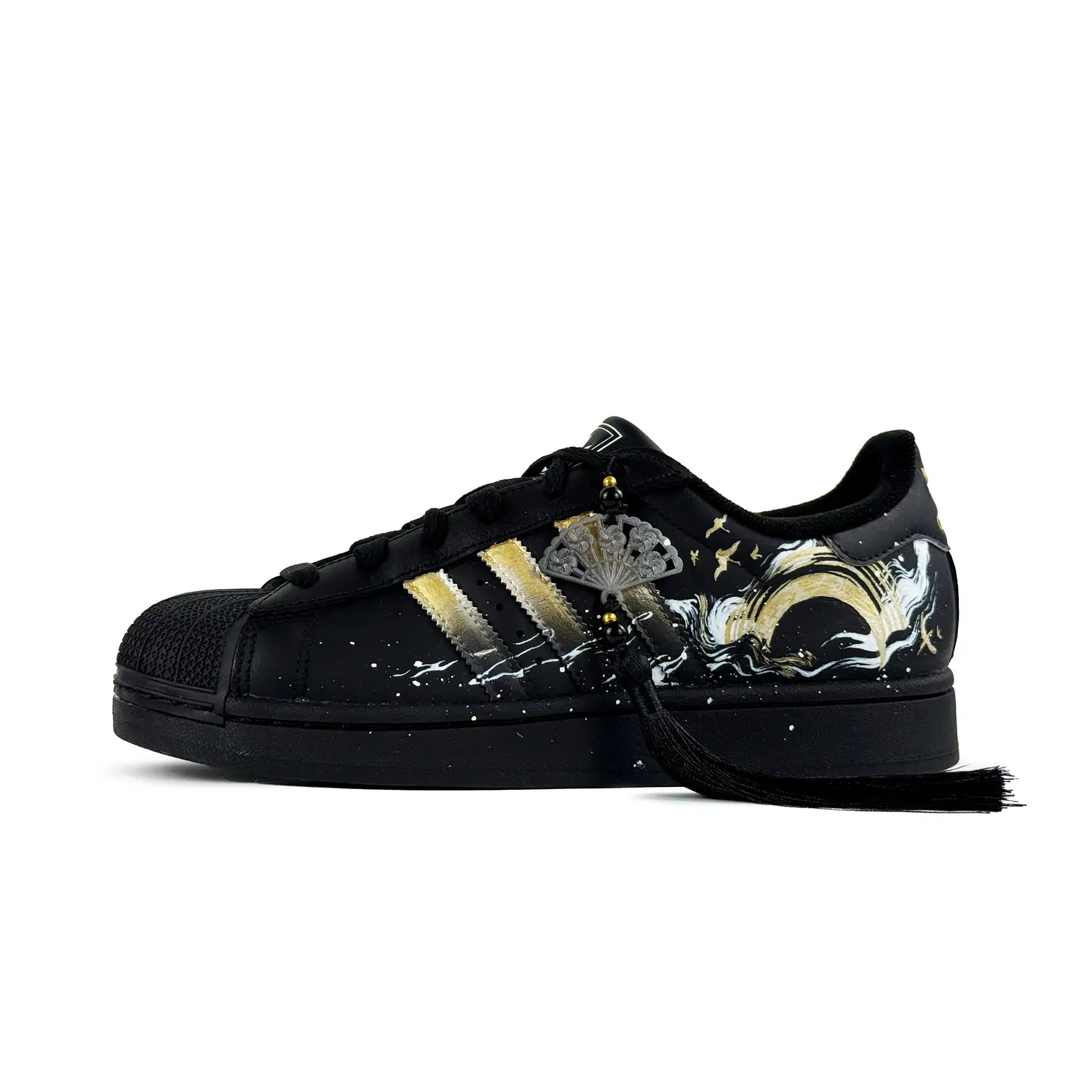 

Adidas Originals Superstar 2 Cushioning, Wear Resistant низкие кроссовки для скейтбординга мужские black gold
