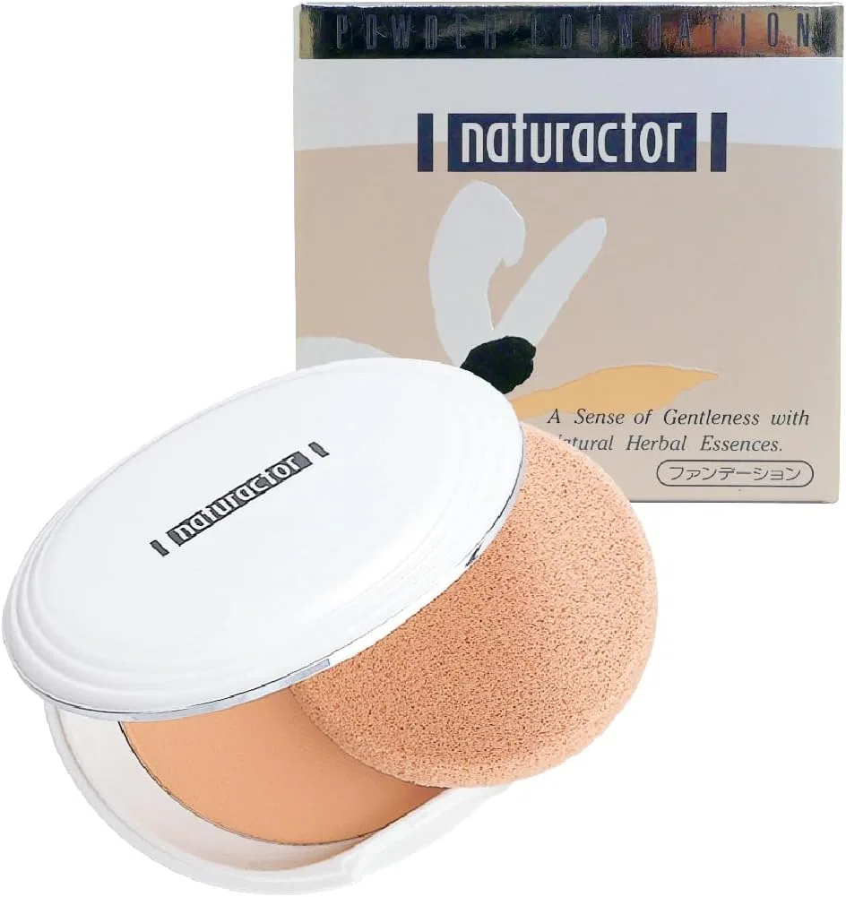 Пудра-основа компактная Natural Powder Foundation 240 Natural, Iko Cosmetics, с пуховкой, 13 г