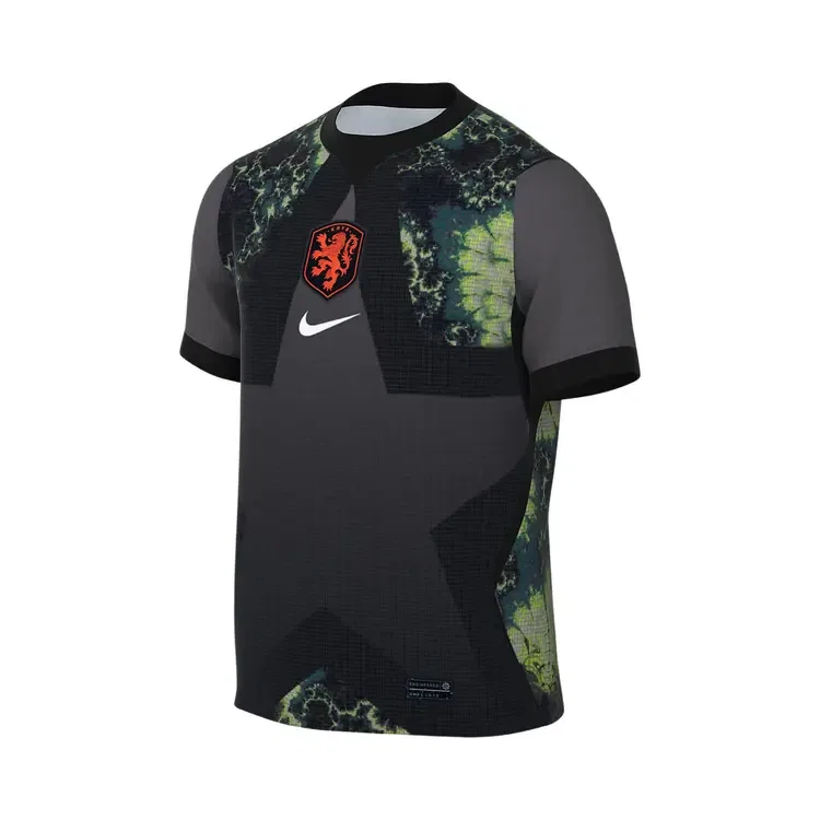 Футболка джерси Nike Netherlands 2026 Stadium Goalkeeper, черный