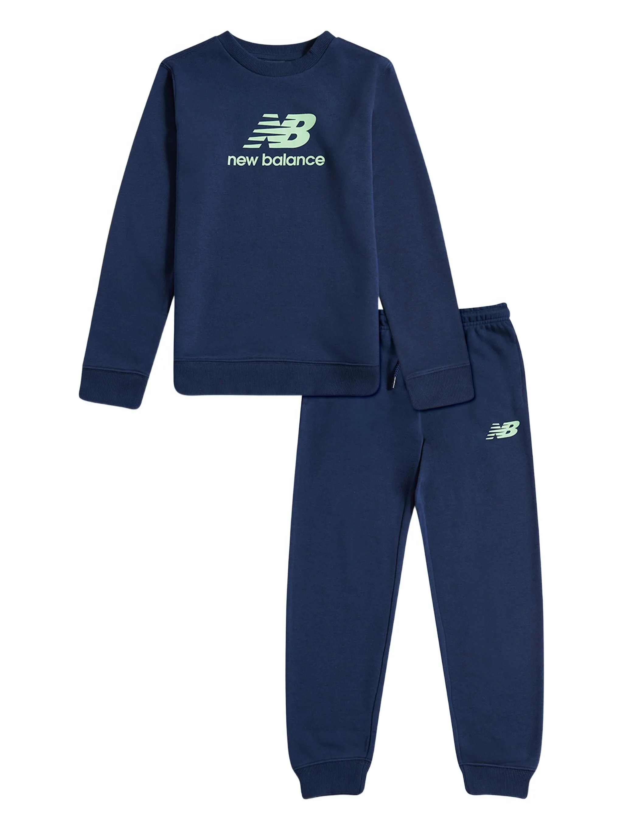 

Спортивный костюм с логотипом New Balance Kids, синий