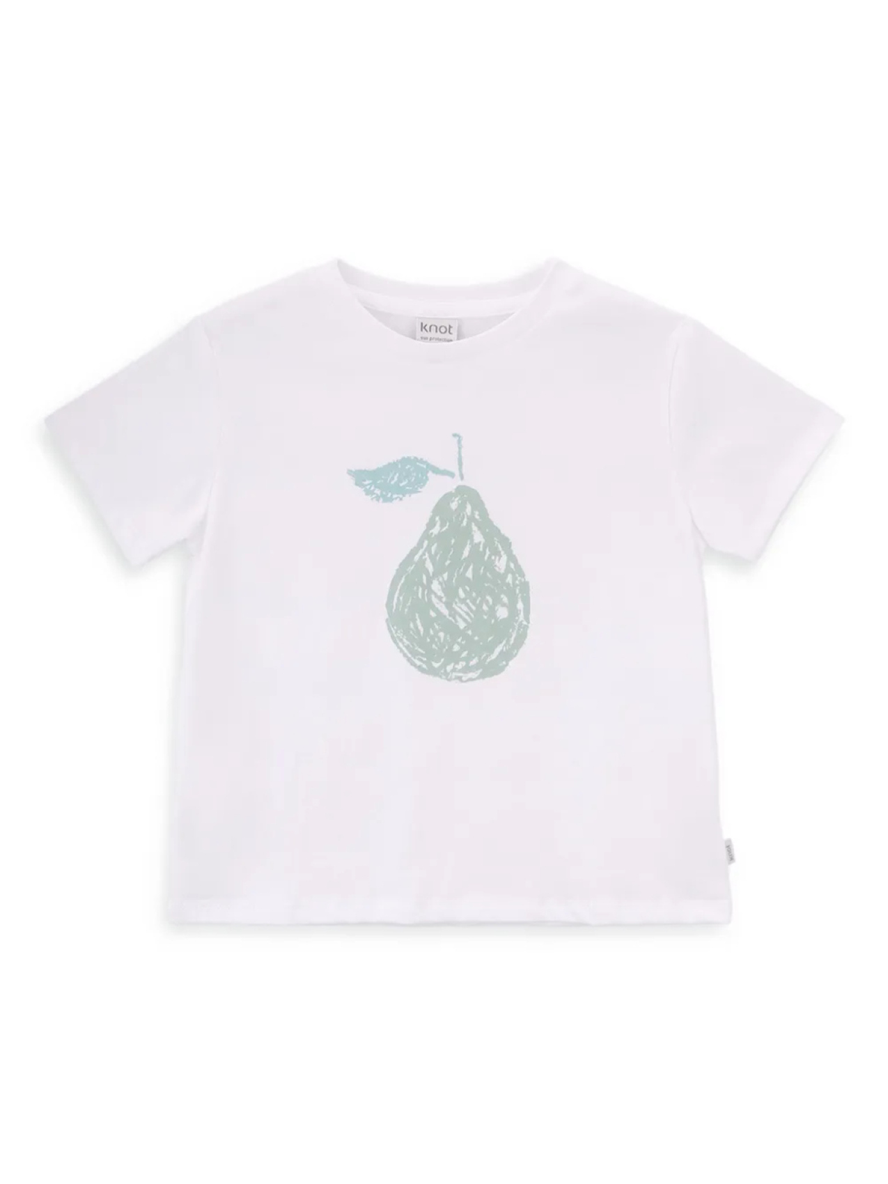 

Футболка из органического хлопка с принтом Sweet Pear Knot, белый