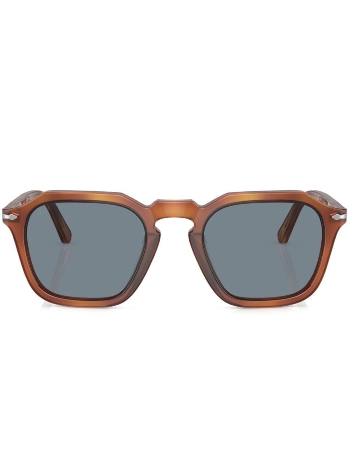 

Солнцезащитные очки в квадратной оправе Persol, коричневый
