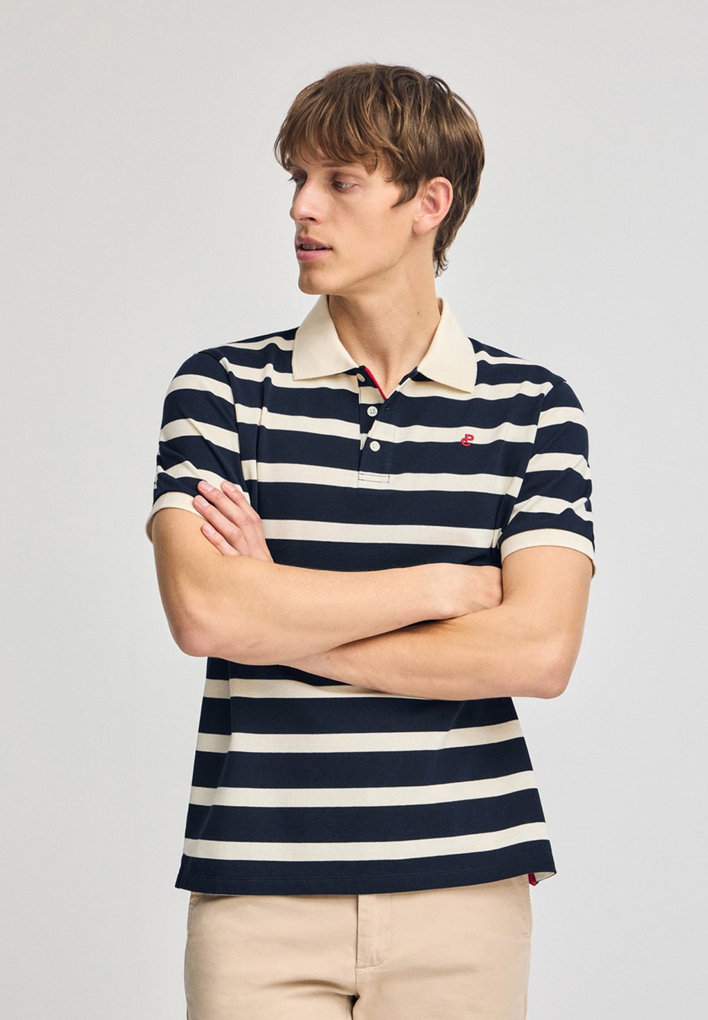 

Поло STRIPES REGULAR FIT GENOVA Polo Club, синий