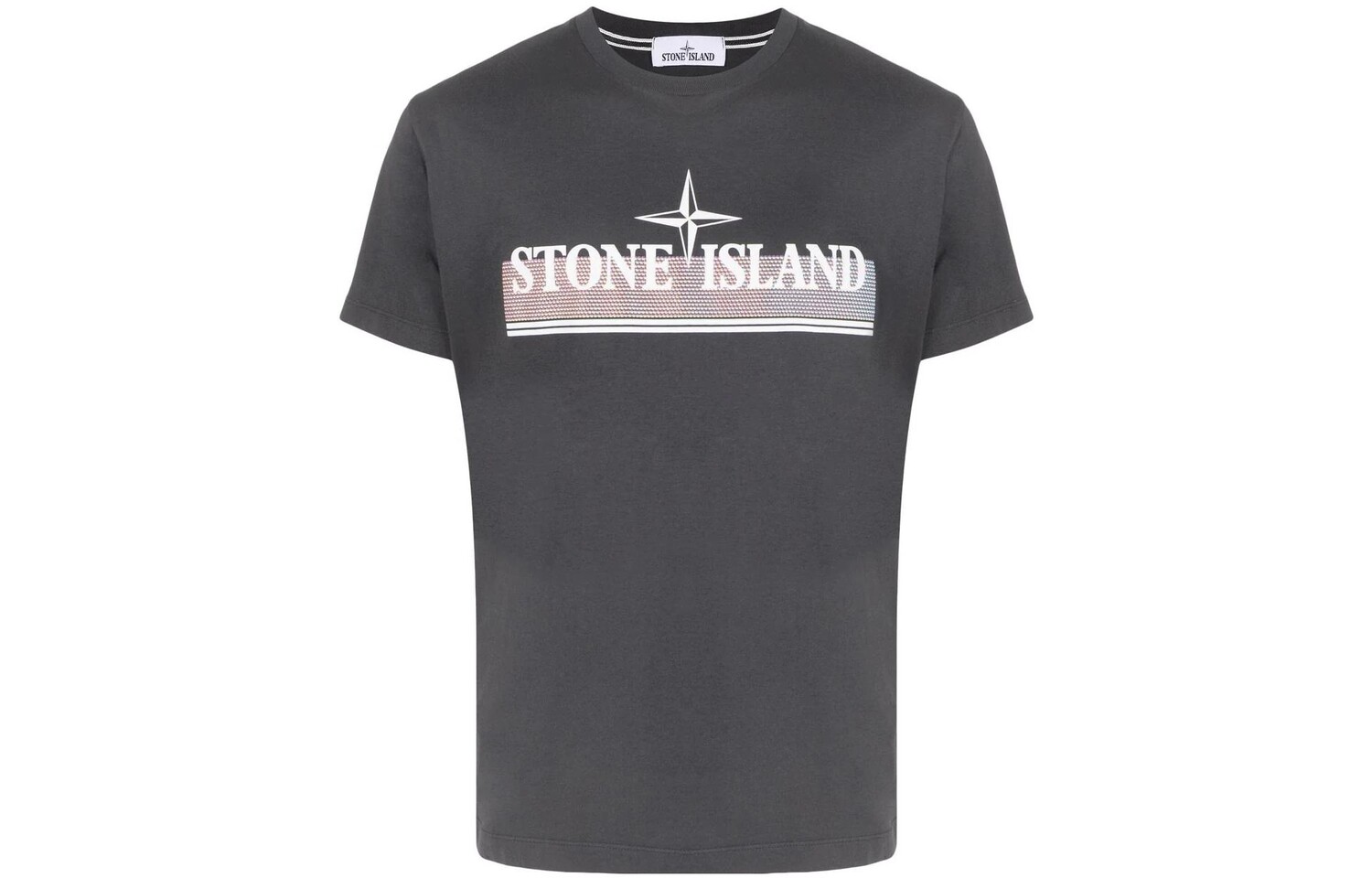 

Футболка мужская серая Stone Island, серый