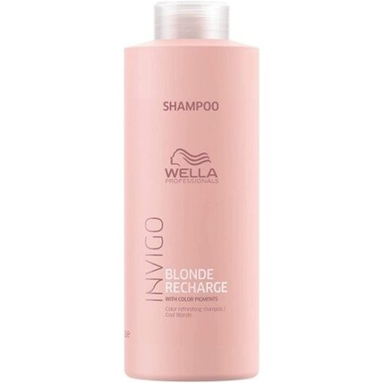 

Invigo Blonde Recharge Cool Blonde Color Освежающий шампунь 1000мл, Wella