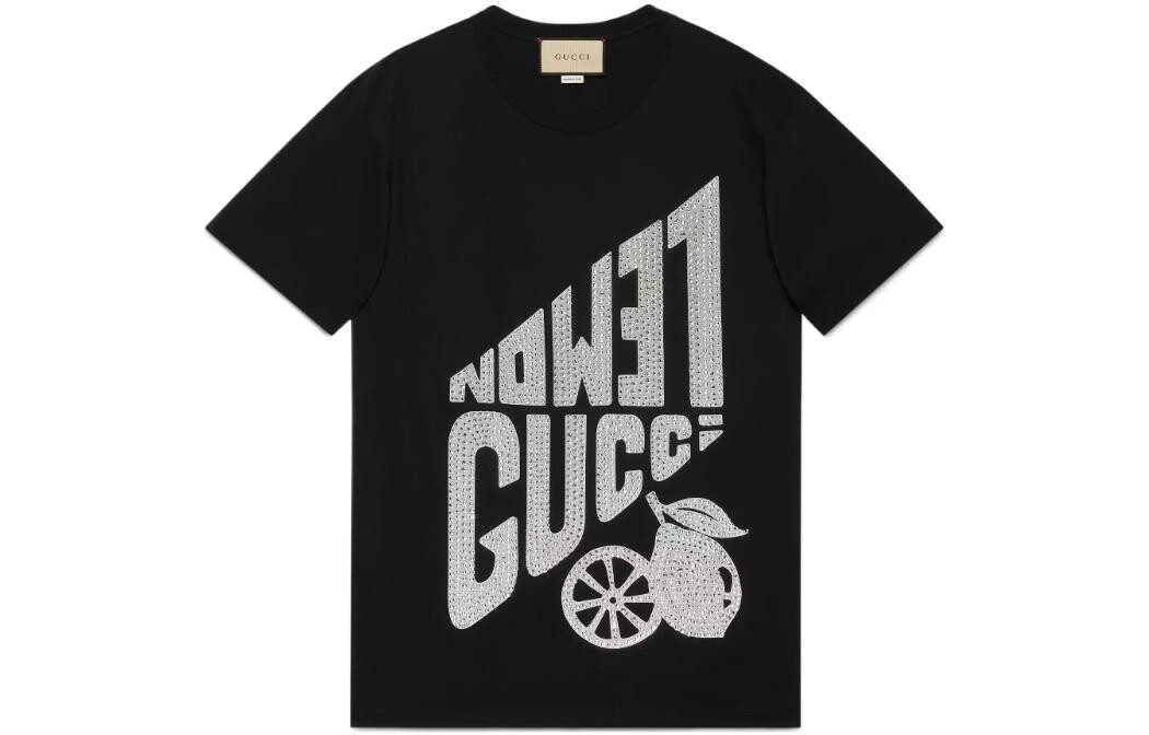 

Футболка женская Gucci Lemon, черный