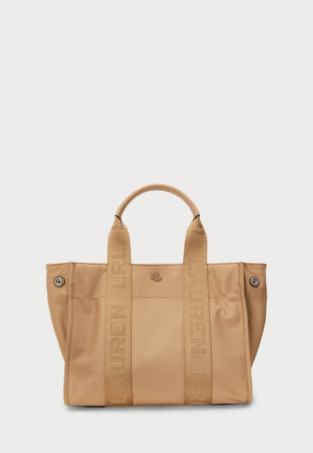 

Сумка-тоут NYLON SMALL STEVIE TOTE BAG Lauren Ralph Lauren, коричневый