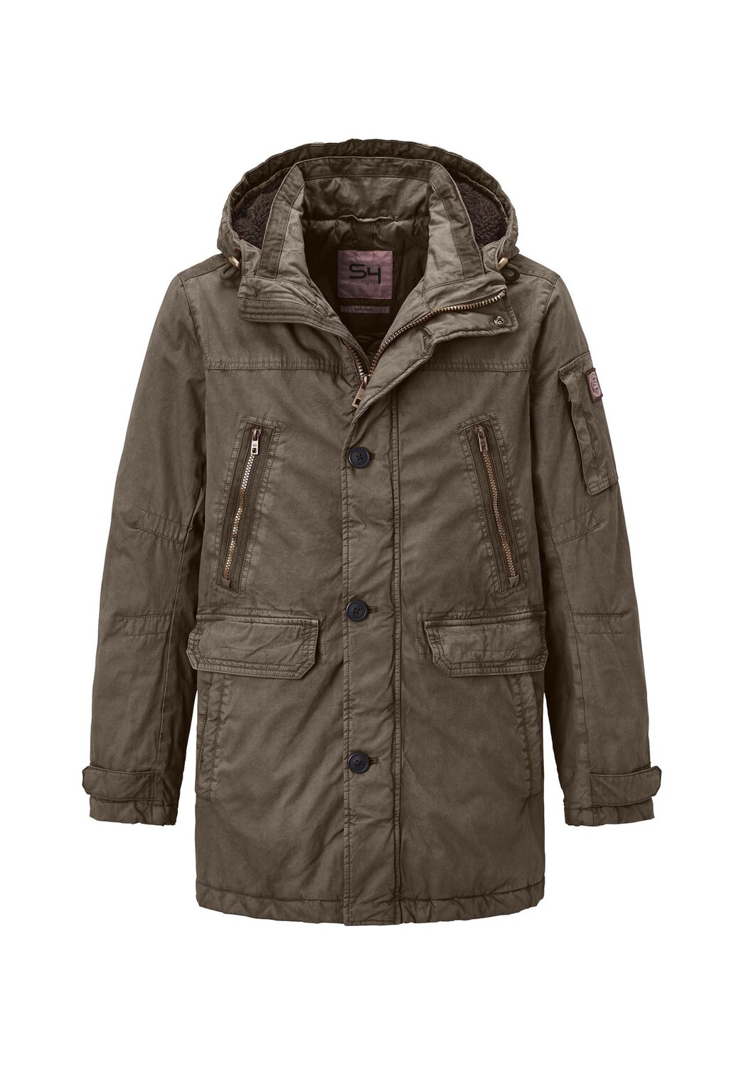 

Парка из чистого хлопка Blizzard S4 JACKETS, кофейный